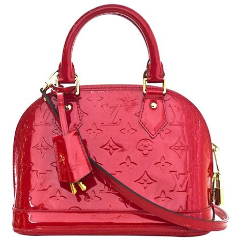 louis vuitton red alma bag|louis vuitton monogram alma.